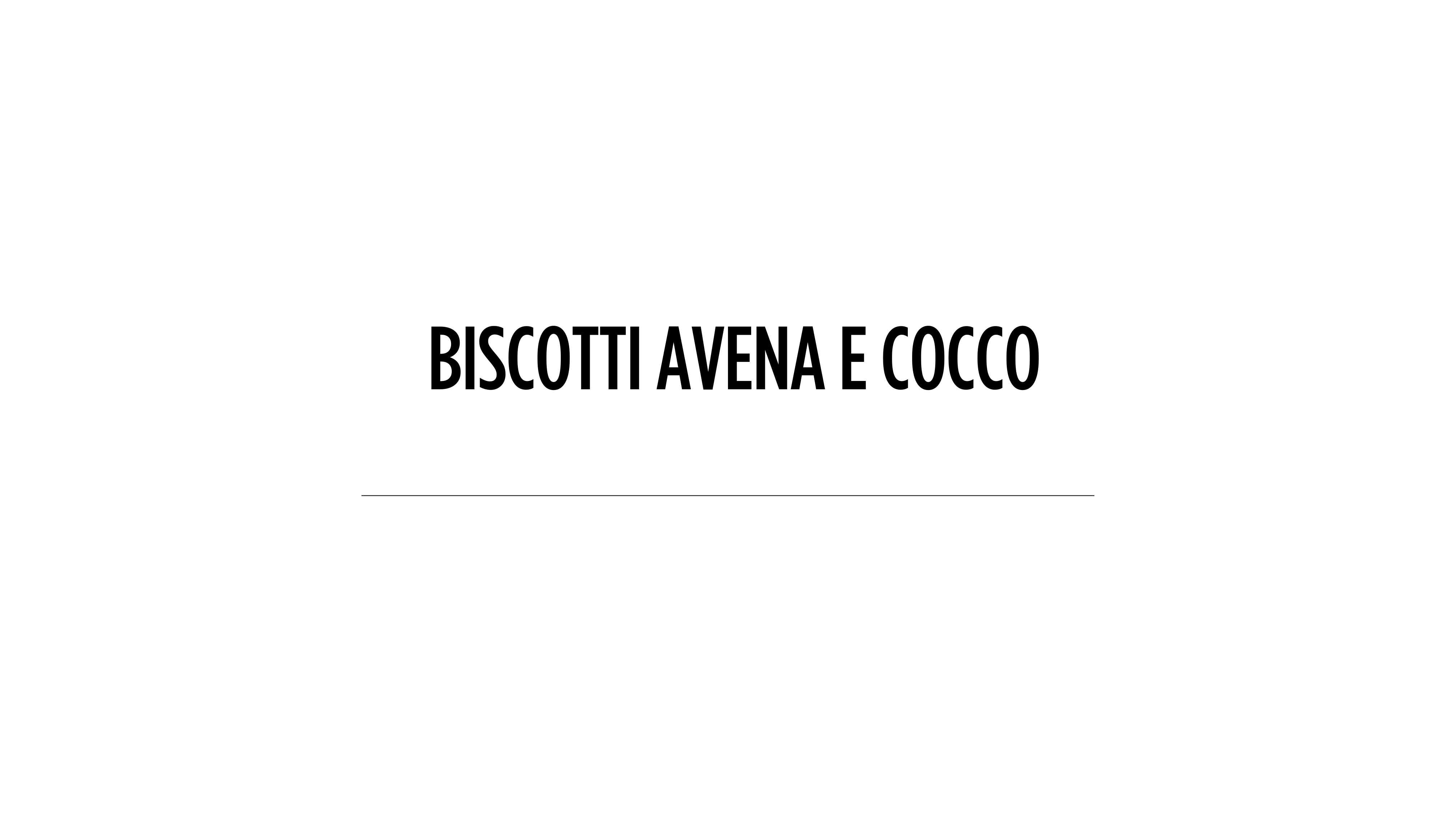 titolo biscotti avena