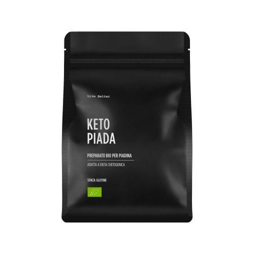 Envelope of Live Better ketogenic piadina mix.