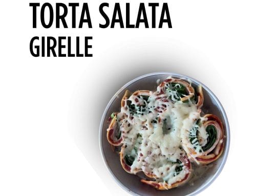 Torta salata girelle