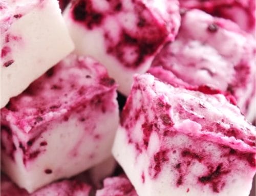 Marshmallow ai frutti di bosco