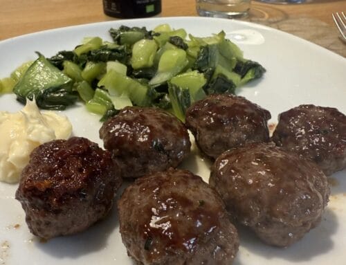 Polpette con collagene